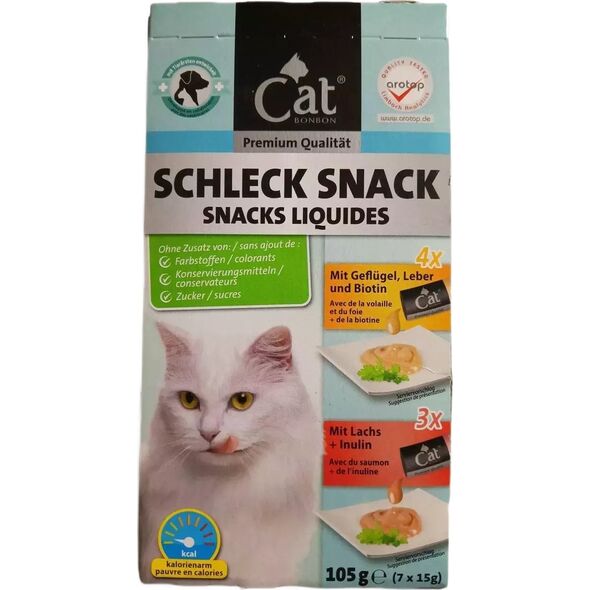 SATURN PETFOOD CAT BON KOT BUDYŃ DRÓB+WĄTROBA+ŁOSOŚ