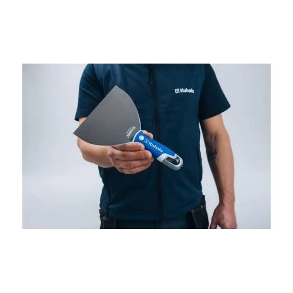 Kubala Stainless steel steel putty with a twist head built into the handle 150 mm. Master Line