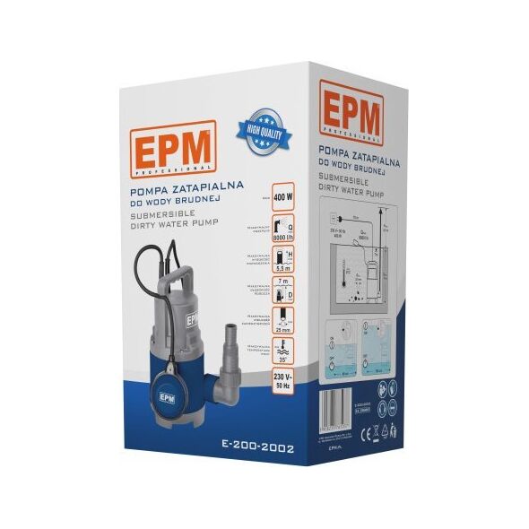 EPM POMPA DO BRUDNEJ WODY 400W