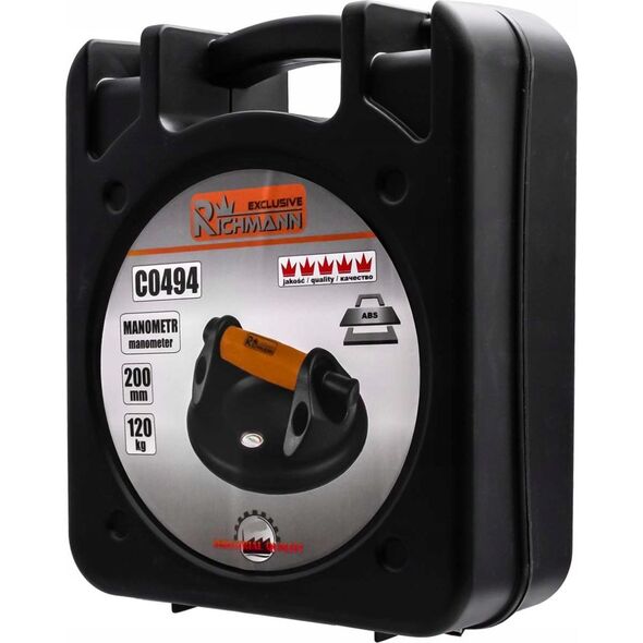 Corona Single glass holder 200 mm up to 120 Kg.