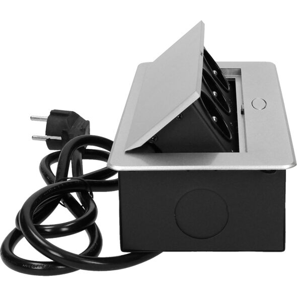 Energizer ORNO SOCKETS INSERTED INTO THE COUNTERTOP 3x2P+WITH FLOW RANT FRE 3 M SILVER