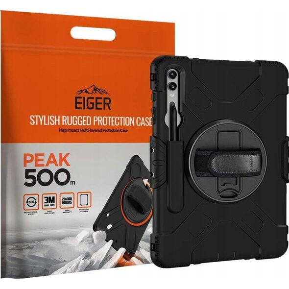 Etui na tablet Eiger Eiger Peak 500m Case Galaxy Tab S9+ schwarz