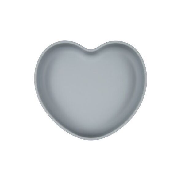 Canpol CANPOL BABIES Silicone suction plate HEART, 6m+, 80/309_blu
