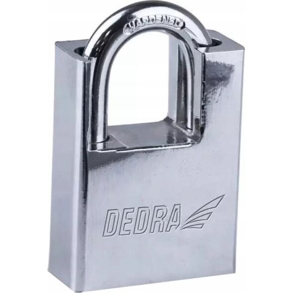 Dedra Kłódka trzpieniowa żeliwna niklowana 40mm
