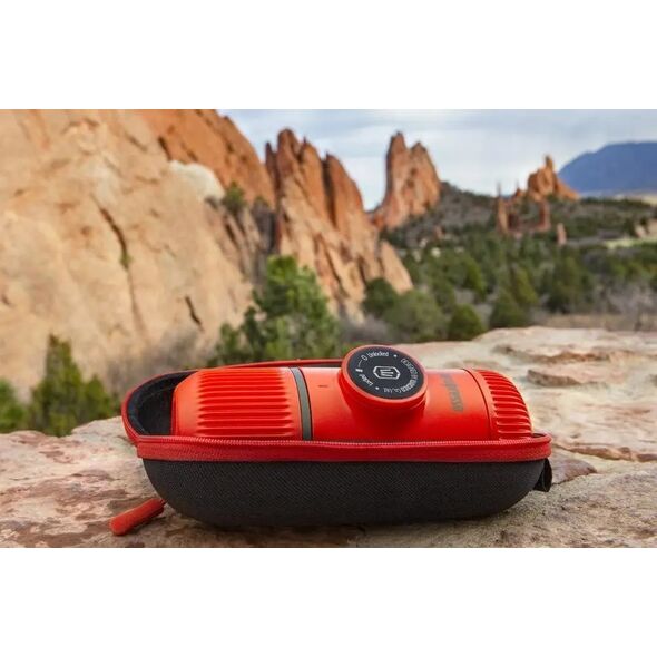 Kawiarka Wacaco Manual ground coffee machine with case WACACO NANOPRESSO LAVA RED