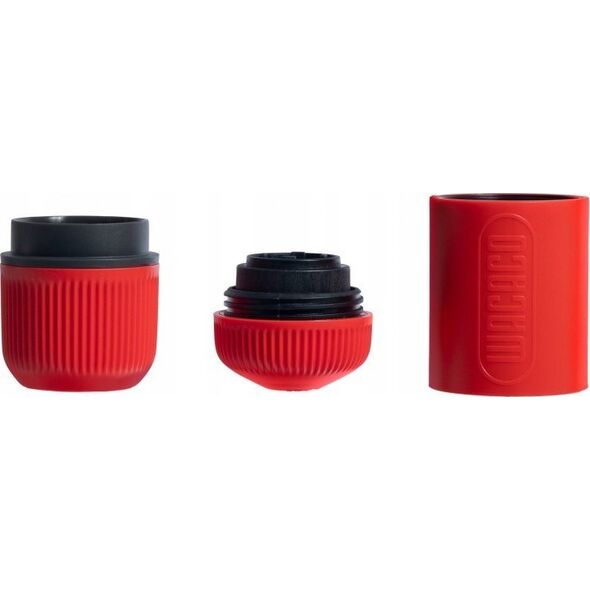 Kawiarka Wacaco Manual ground coffee machine with case WACACO NANOPRESSO LAVA RED