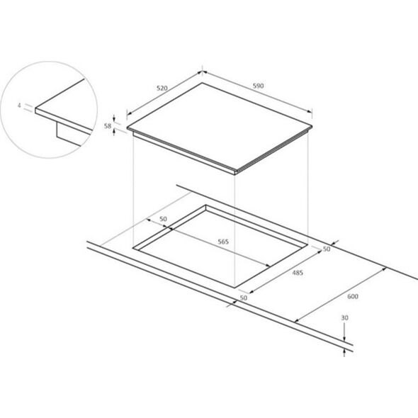 Płyta grzewcza Haier HOB INDUCTION HAISJ64MC HAI