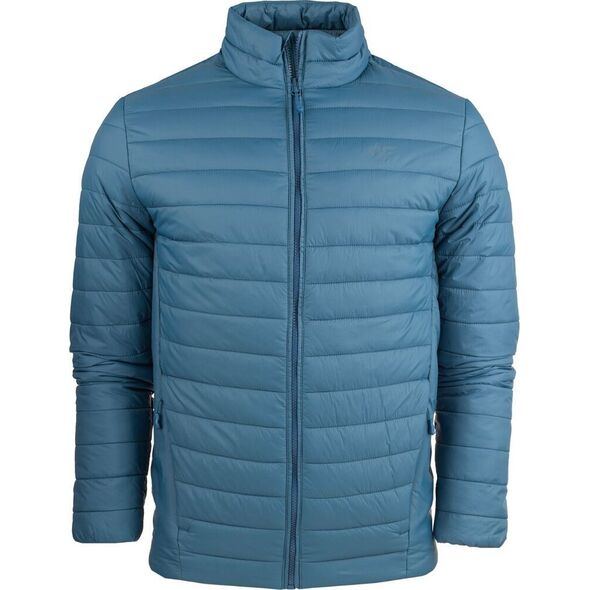 Kurtka męska 4f Kurtka męska puchowa 4F M239 denim 4FAW23TDJAM239 32S S