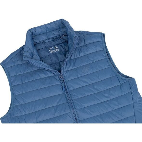 4f Kamizelka męska 4F M062 denim 4FAW23TVESM062 32S XL