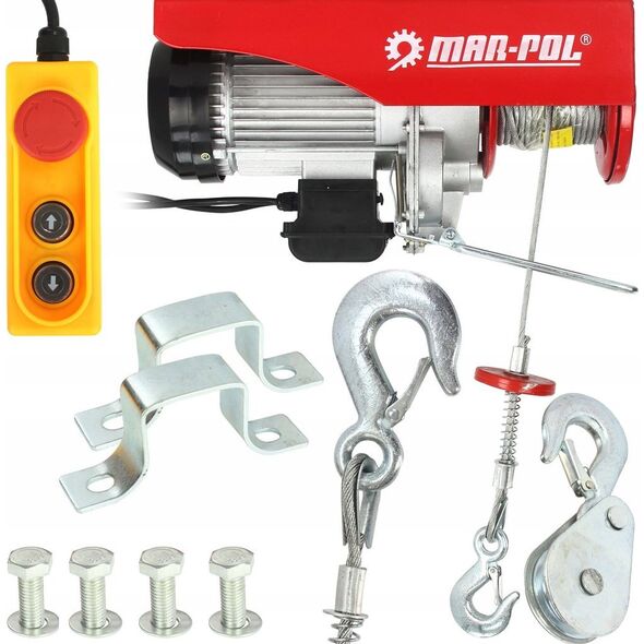 Fiskars ELECTRIC WINCH 500/1000KG/MAR-POL