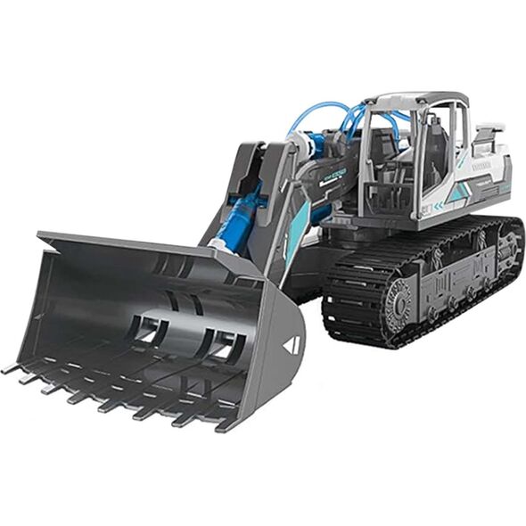 Triton Zestaw Pojazdów Budowlanych do Składania 3w1 dla dzieci 8+ Hydrauliczne zasilanie + Części konstrukcyjne 168 el.