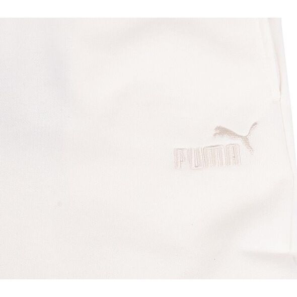 Puma Spodnie damskie Puma ESS  Embroidery High-Waist Pants FL kremowe 670007 99 L