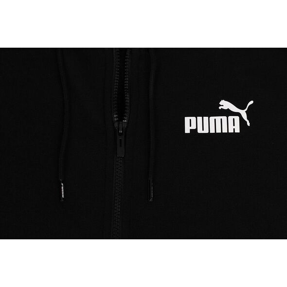 Puma Bluza męska Puma ESS  Tape Full-Zip Hoodie FL czarna 670270 01 M