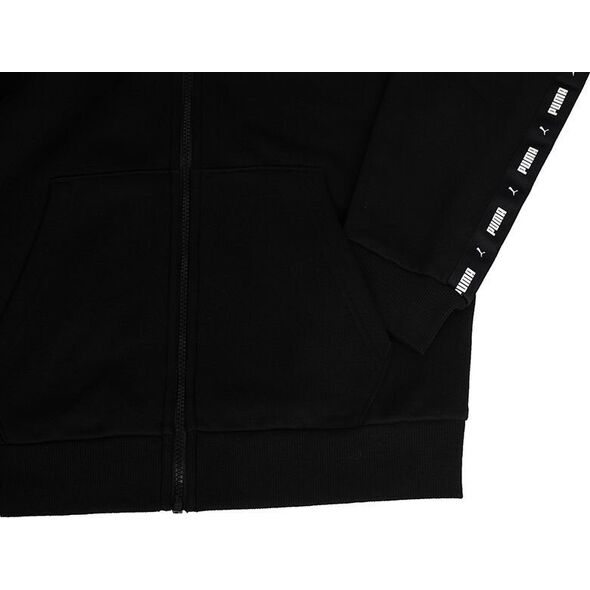 Puma Bluza męska Puma ESS  Tape Full-Zip Hoodie FL czarna 670270 01 S