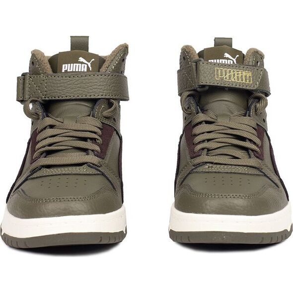 Puma Buty dla dzieci Puma RBD Game WTR oliwkowe 388449 01 38,5