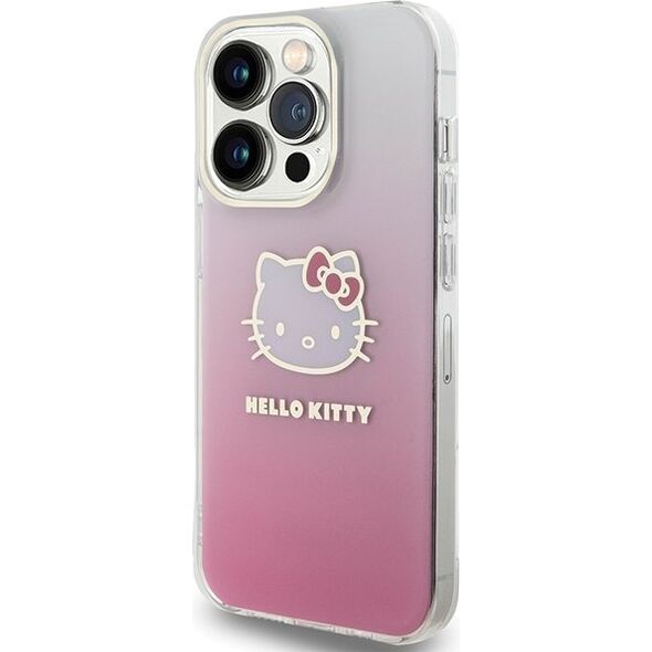 Sourcing Hello Kitty HKHCP13LHDGKEP iPhone 13 Pro / 13 6.1" pink/pink hardcase IML Gradient Electrop Kitty Head