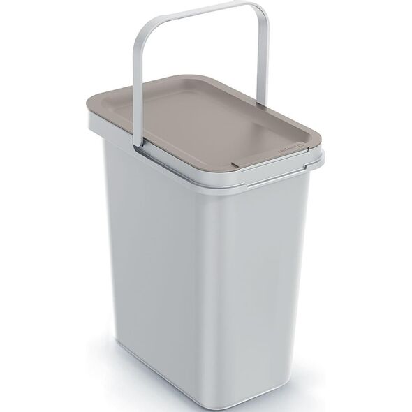 Prosperplast ŚMIETNIK KOSZE NA ŚMIECI SET 4x12 L SYSTEMA SORTIBOX POPIELATY