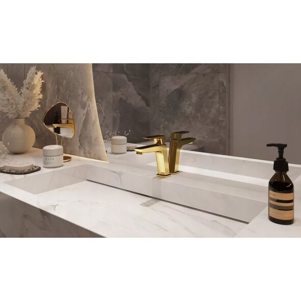 Bateria umywalkowa Sourcing Basin faucet FERRO VITTO VERDELINE, gold, BVI2VLG