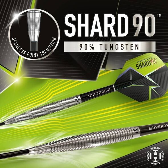 Harrows Darts Steeltip HARROWS SHARD W90 3x24g