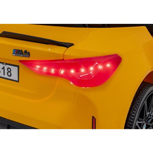 Triton BMW M4 Dla Dzieci Auto na Akumulator Żółte 2x35W