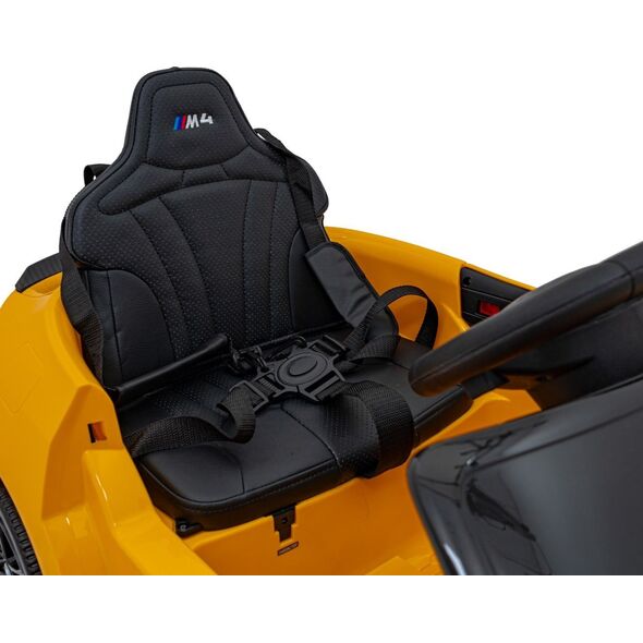 Triton BMW M4 Dla Dzieci Auto na Akumulator Żółte 2x35W