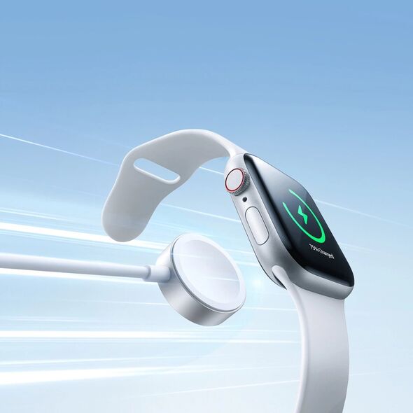 Joyroom Kabel 3w1 Joyroom S-IW008 USB-A / ładowarka magnetyczna, USB-C, Lightning 1.2m biały