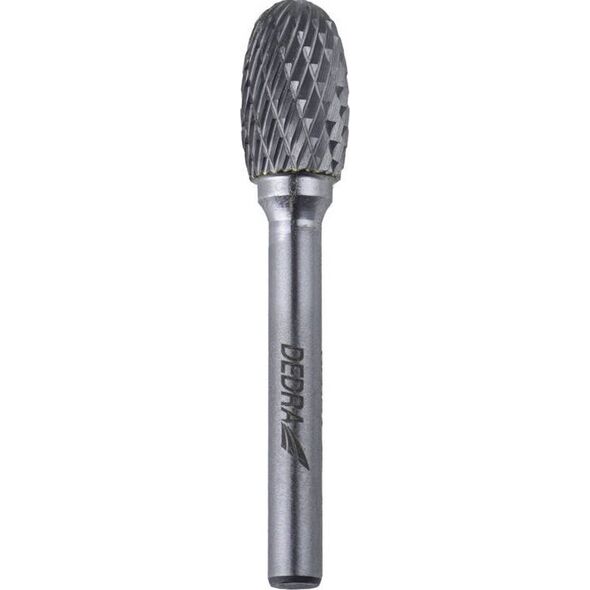 Dedra Frez trzpieniowy owalny E12x20mm, trzpień 6mm