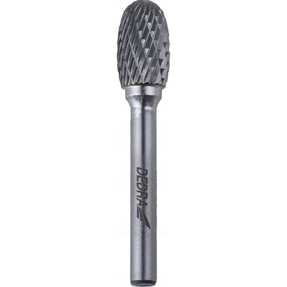 Dedra Frez trzpieniowy owalny E12x20mm, trzpień 6mm