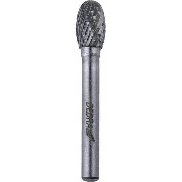 Dedra Frez trzpieniowy owalny E10x16mm, trzpień 6mm