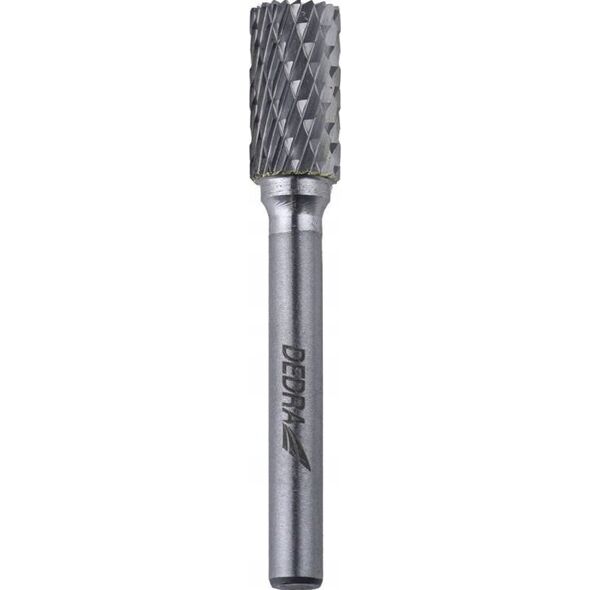 Dedra Frez trzpieniowy walcowy z zębami B12x25mm, trzpień 6mm