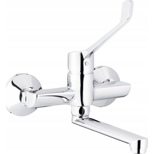 Bateria umywalkowa KFA BATERIA MEDICO NEW, SPECJALNA, UMYWALKOWA, ŚCIENNA Z UCHWYTEM MEDYCZNYM, CHROM