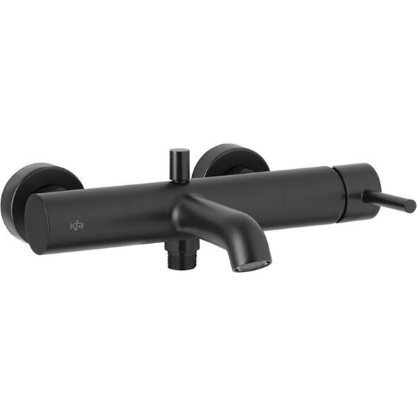 Bateria wannowa KFA BATERIA MOZA WANNOWA ŚCIENNA, POZIOMA, BLACK
