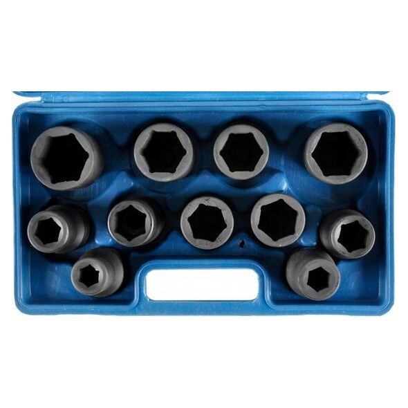 Geko Kpl. nasadek udarowych 1" do klucza przekł. 11el/17-41mm(3)