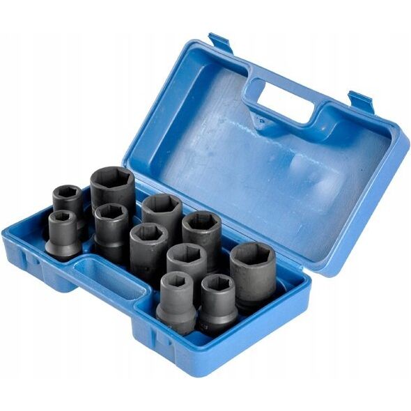 Geko Kpl. nasadek udarowych 1" do klucza przekł. 11el/17-41mm(3)