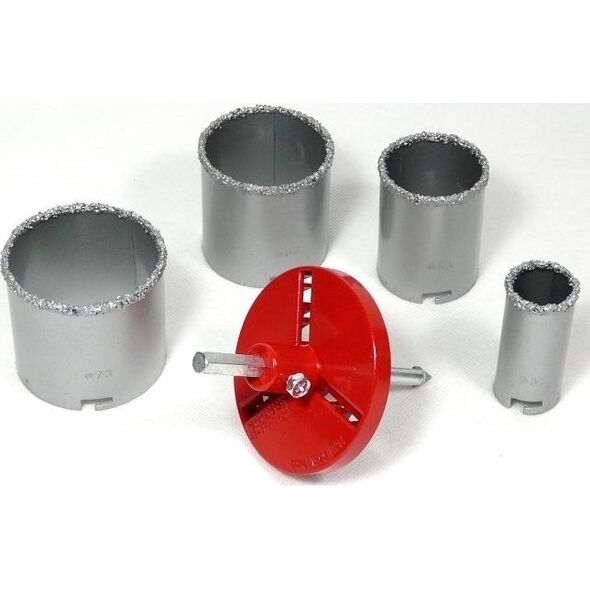 Geko Zestaw otwornic wolframowych 22-73mm 9el.(24)