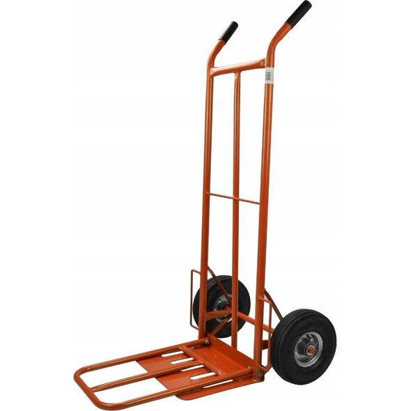 Geko Wózek transportowy 200kg 350x180mm czerwony(1)