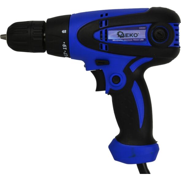 Wiertarka Geko Wkrętarka sieciowa 230V 10mm LED/ GEKO (10)