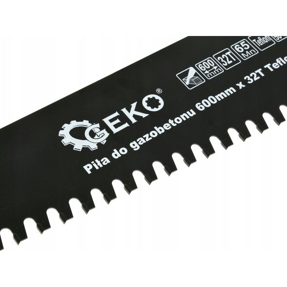 Geko Piła do gazobetonu 600mm 32/32T Teflonowa 65Mn (24)