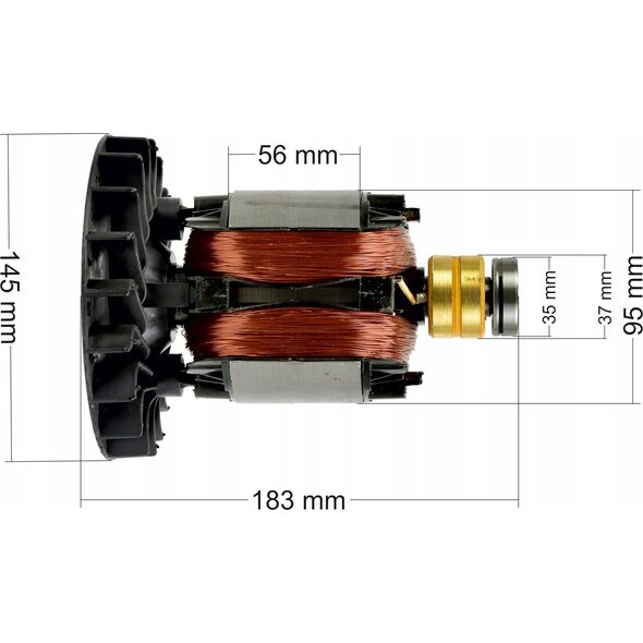 KELTIN Wirnik do agregatu spalinowego prądotwórczego 230/400V 2500W (1)