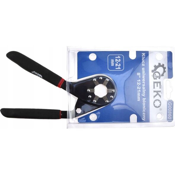 Geko Klucz uniwersalny bioniczny 8" 12-21mm (50)