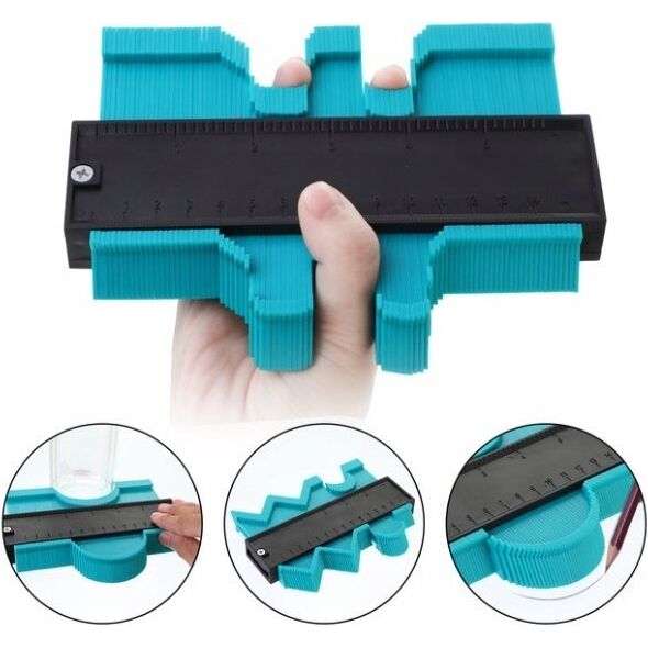 Geko Szablon - miara odwzorowania kształtów - duplikator 12cm(50)