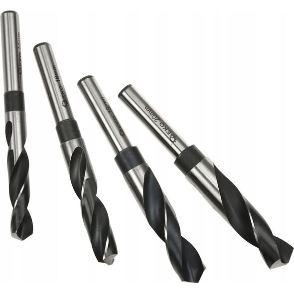 Wiertło Geko Kpl. wierteł do metalu HSS4241 14-20mm 4szt. (20)