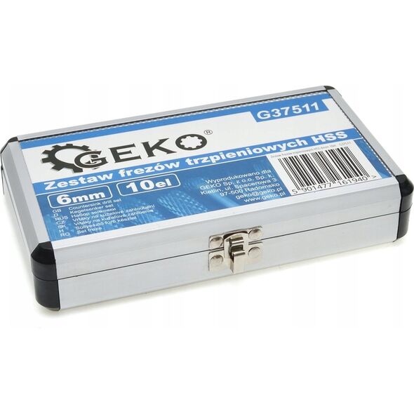 Wiertło Geko Kpl. wierteł uniwersalnych 5szt. 4-10mm (150)
