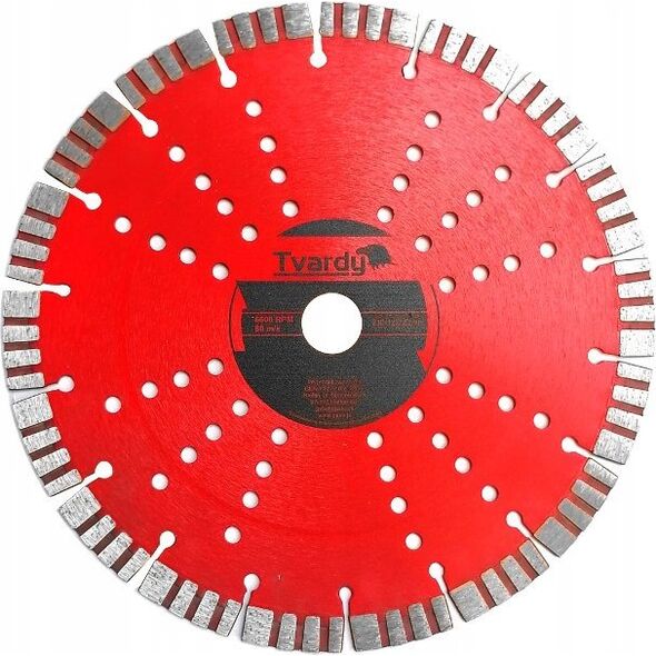 Tvardy Tarcza diamentowa segmentowa 230x12mm (25)