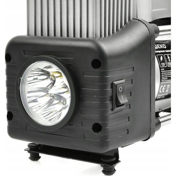 Kompresor samochodowy Geko Kompresor samochodowy 12V 250W (6)