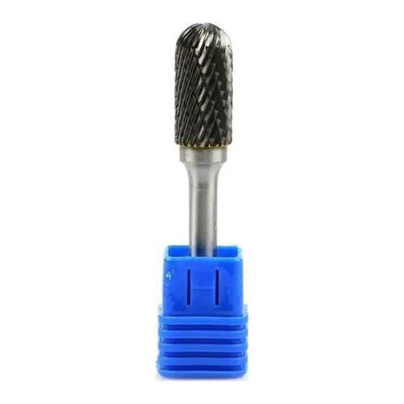 Geko Frez-pilnik do metalu 10x20mm trzpień 6mm (walcowy z zaokrągloną główką) (200)
