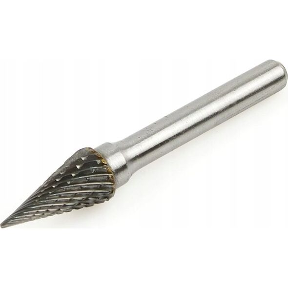 Geko Frez-pilnik do metalu 10x20mm trzpień 6mm (stożkowy) (200)