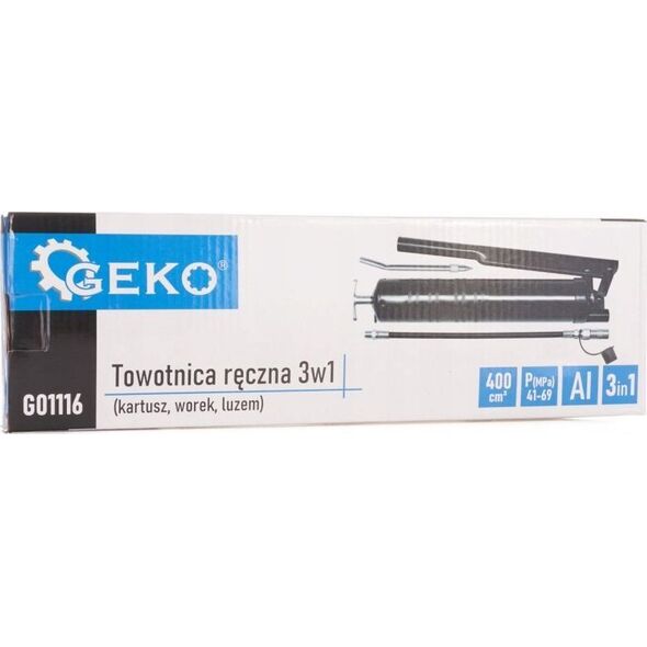 Geko Towotnica ręczna 3w1 (kartusz, worek, luzem) (10)