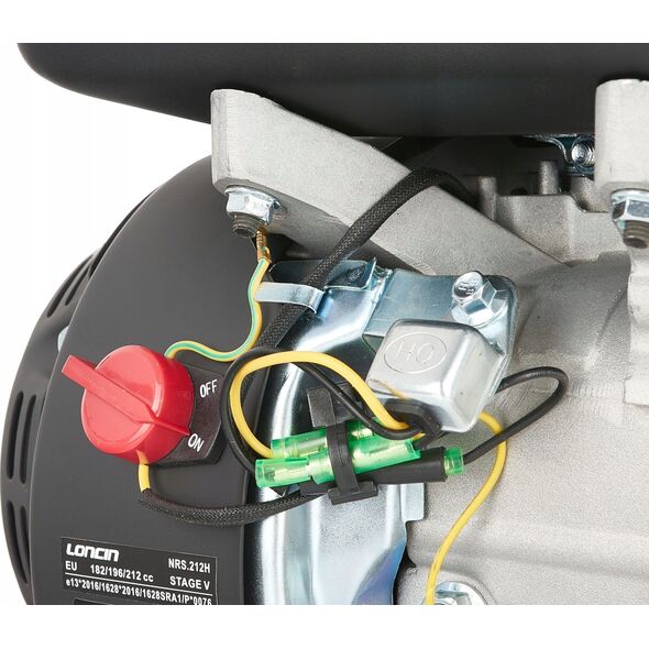 Agregat Geko Silnik spalinowy 6,5HP Loncin 196cc 20mm EURO 5 (1)