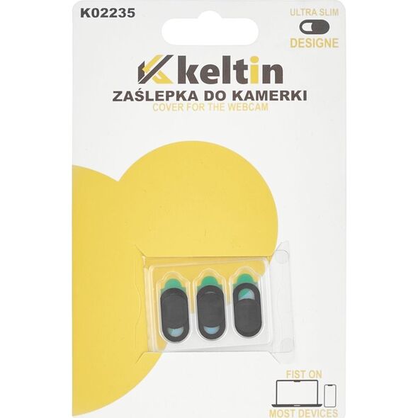 KELTIN Zaślepka do kamerki – zestaw 3 szt (2000)